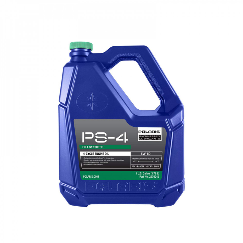 Polaris PS-4 Tam Sentetik 5W-50 4-Zamanlı Motor Yağı