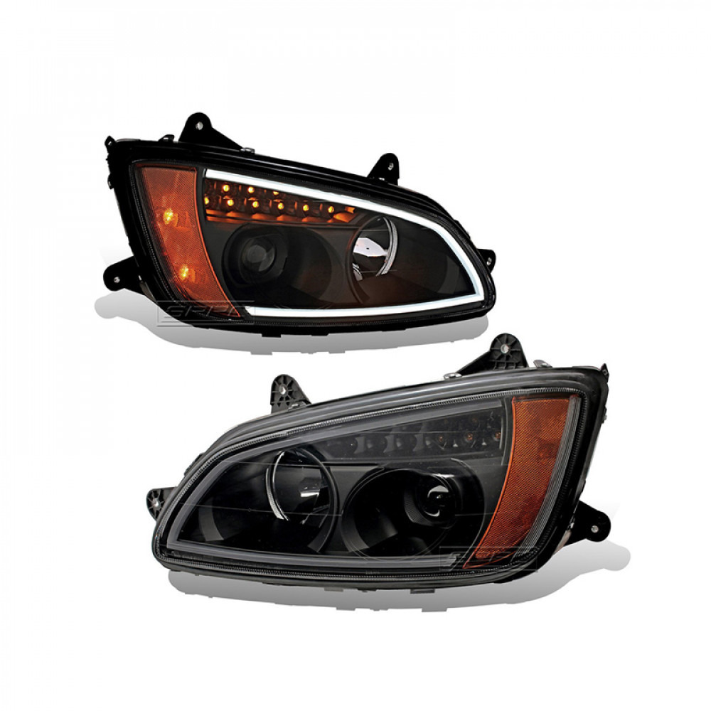 Pontiac G6 Modifiye LED Gündüz Farlı Siyah Tabanlı Far Takımı