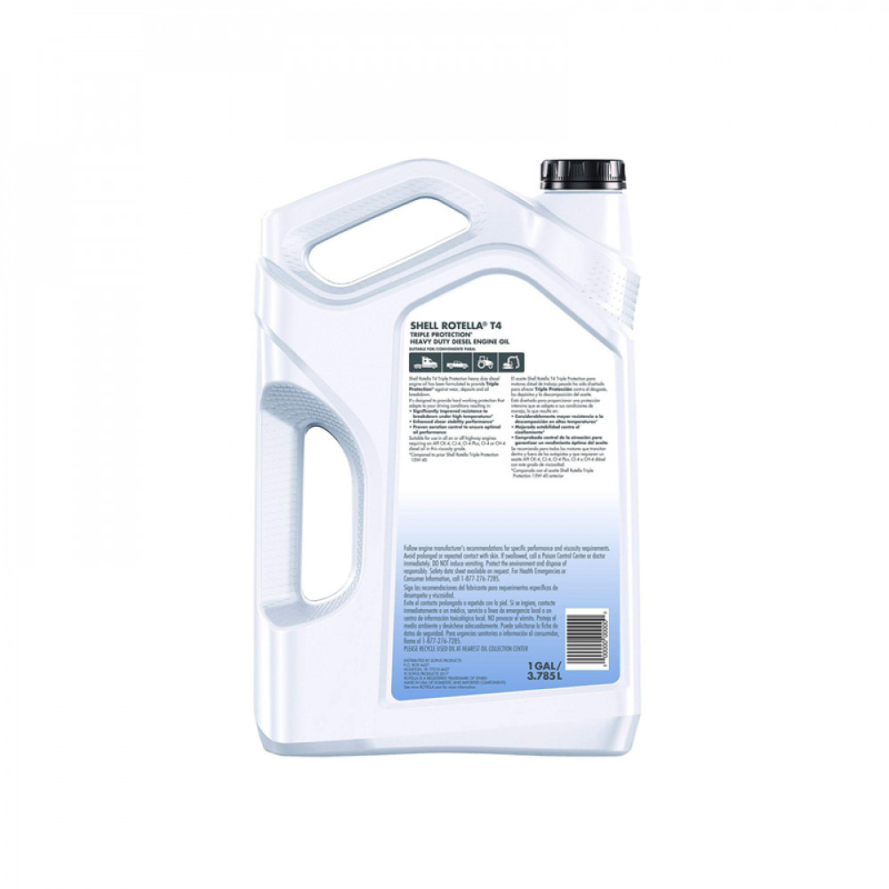 Shell Rotella T4 Triple Protection 15W-40 Ağır Hizmet Dizel Motor Yağı